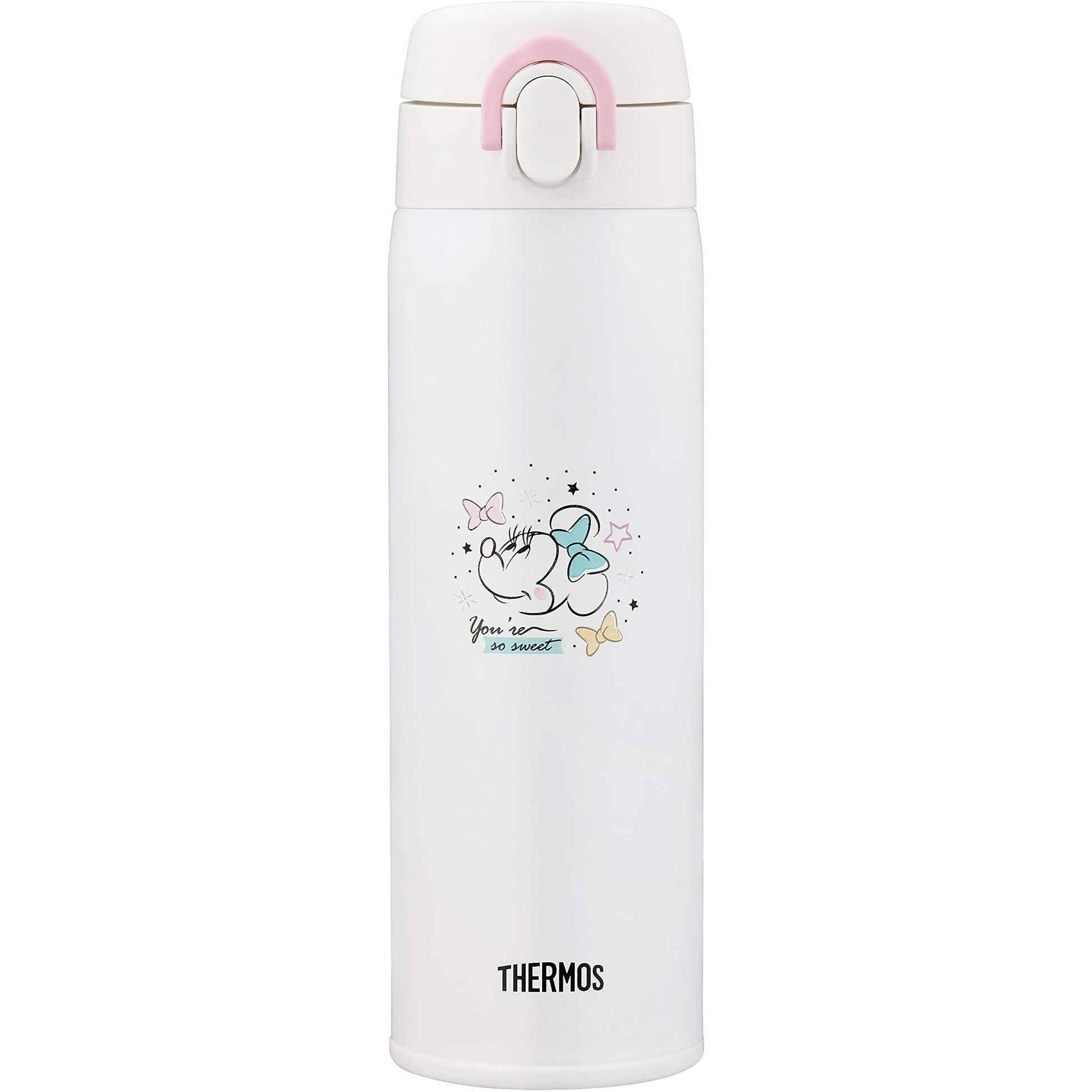 THERMOS JNX-501DS Stainless Steel Bottle for Milk Formulation, Pink Wh –  Iniumall